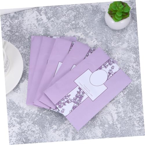 5Pcs Lavender Scented Sachets for Closets Drawers and Car Fresheners