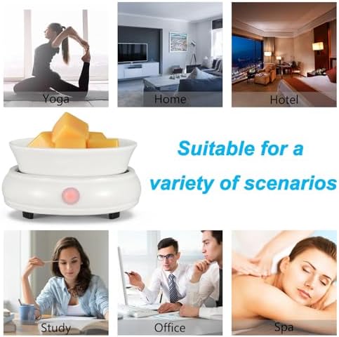 Ceramic Wax Warmer 3-in-1 for Home Fragrance
