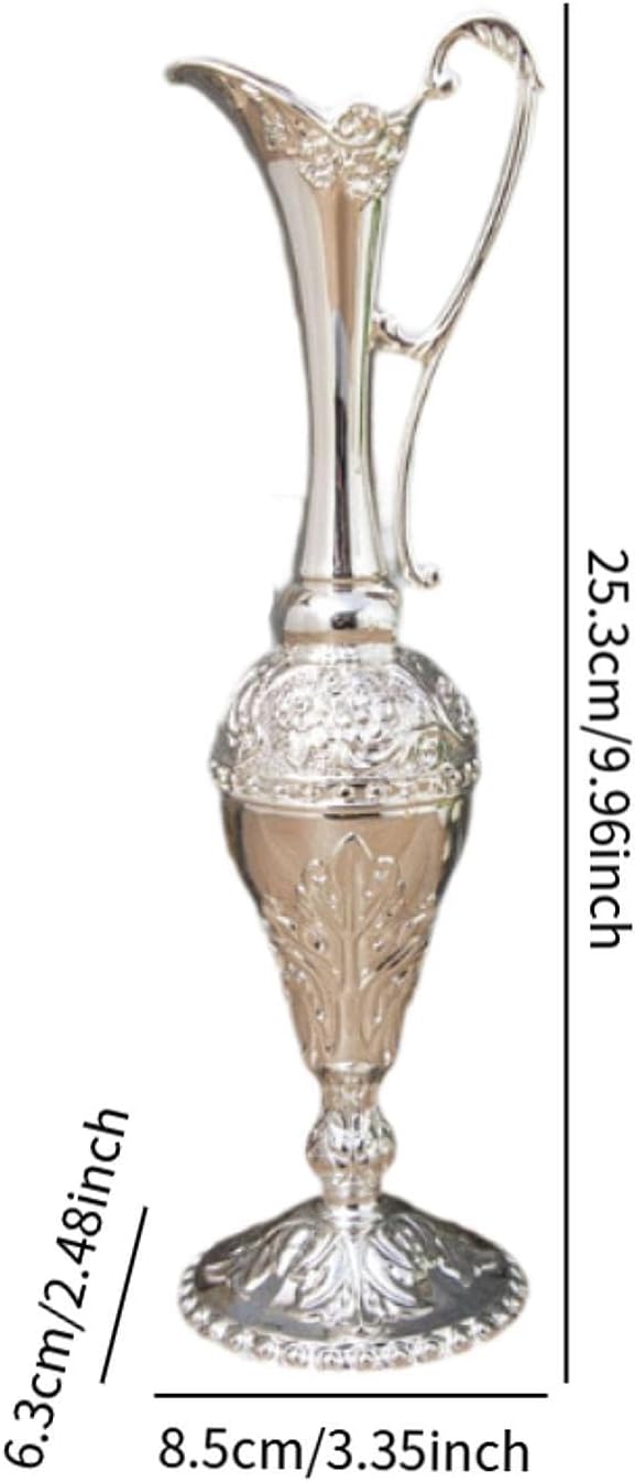 Fenteer Flower Vase for Silver Decor