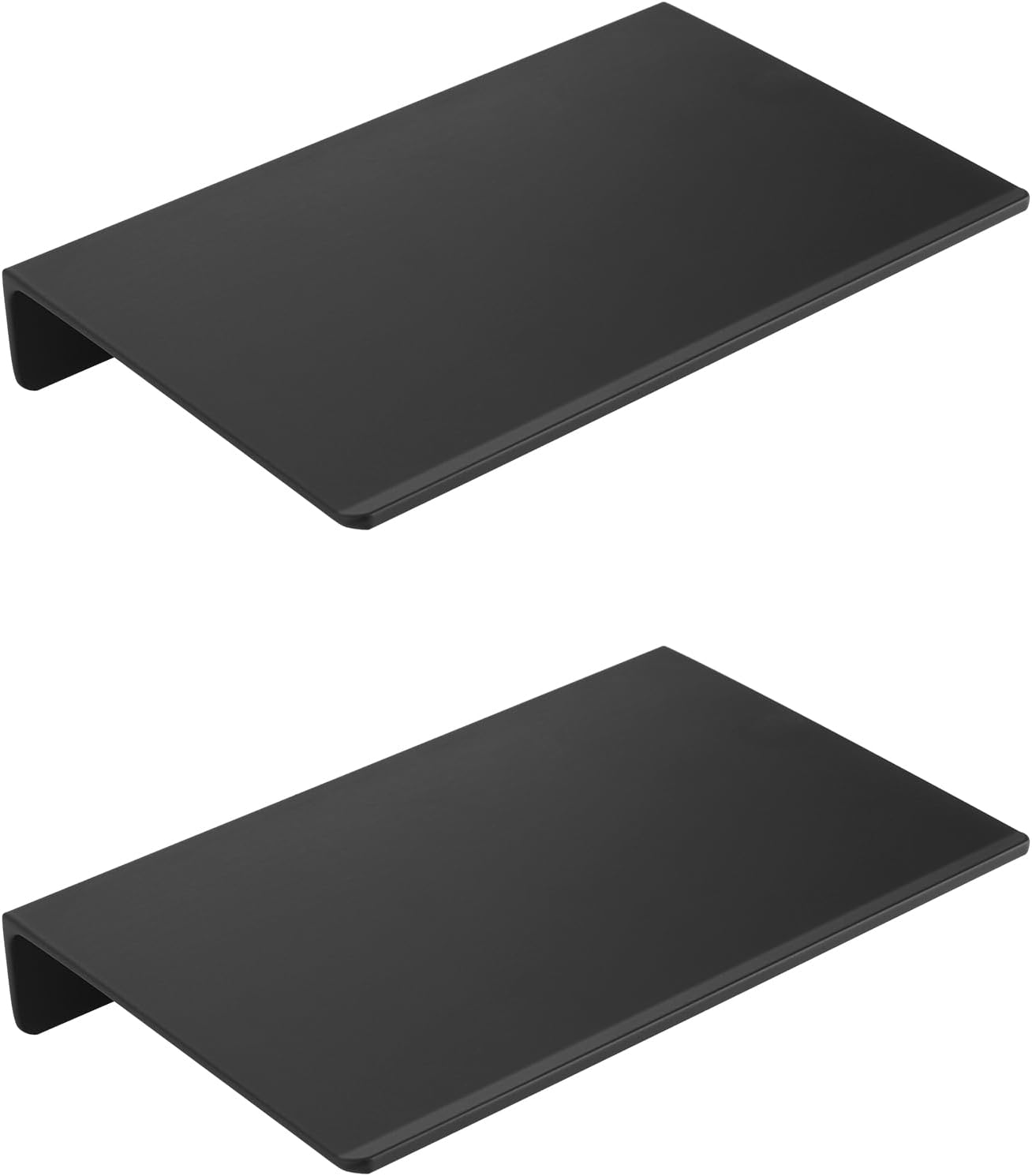 JOOM Metal Wall Floating Shelf - Black 8 Inch