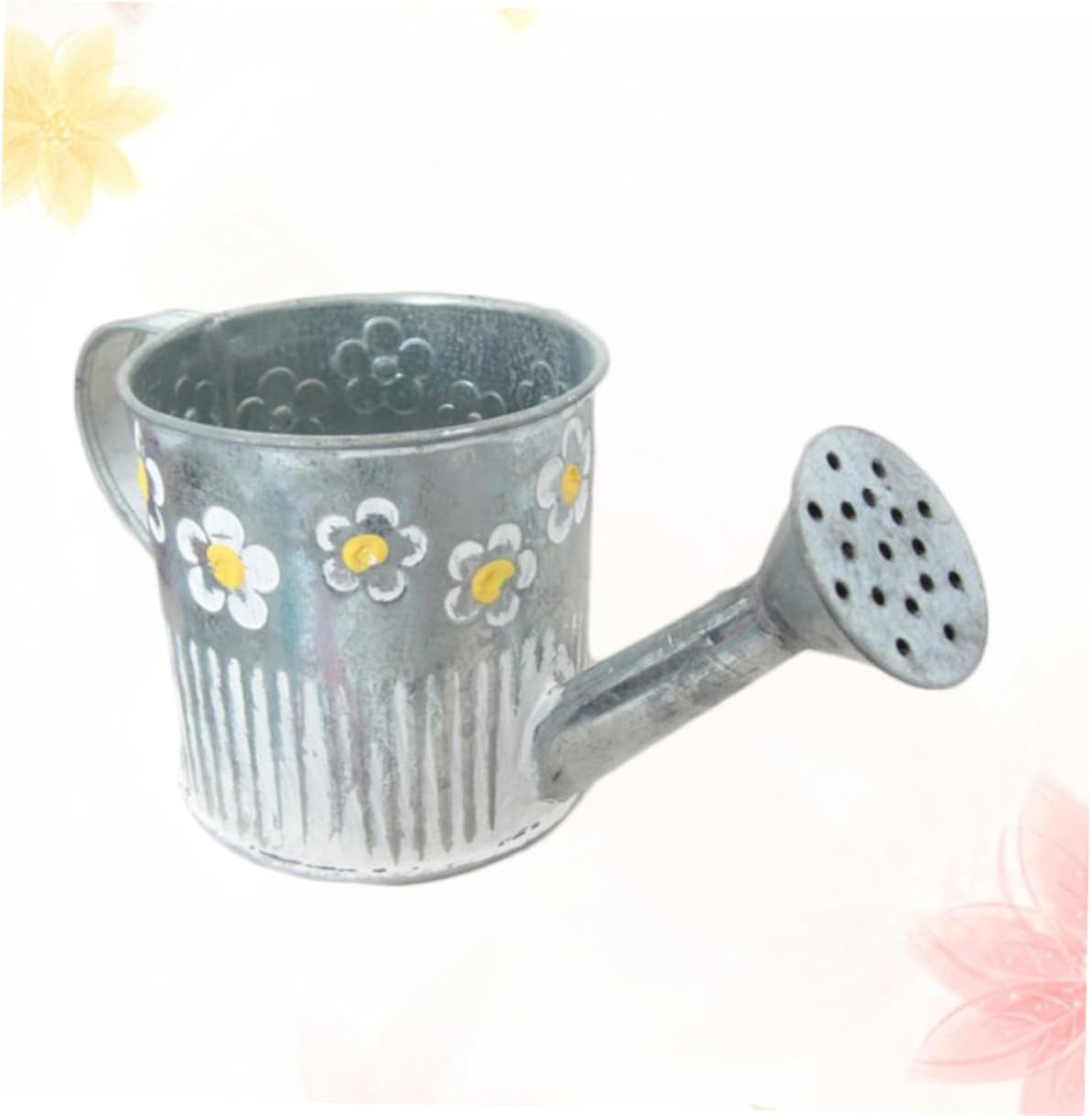 Iron Watering Pot Flower Vase for Home Decor