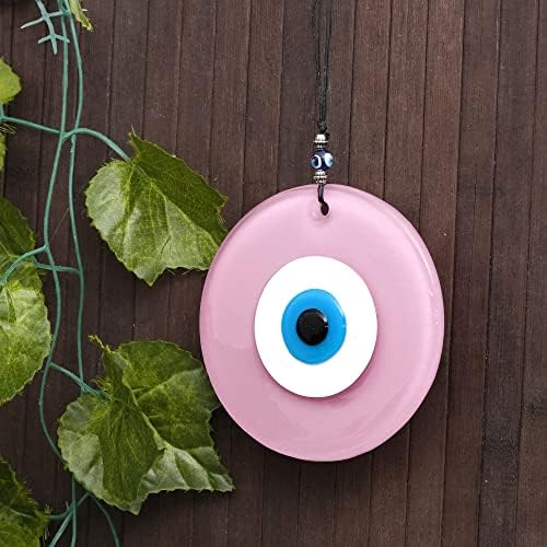 BCS Pink Evil Eye Wall Hanging Decor