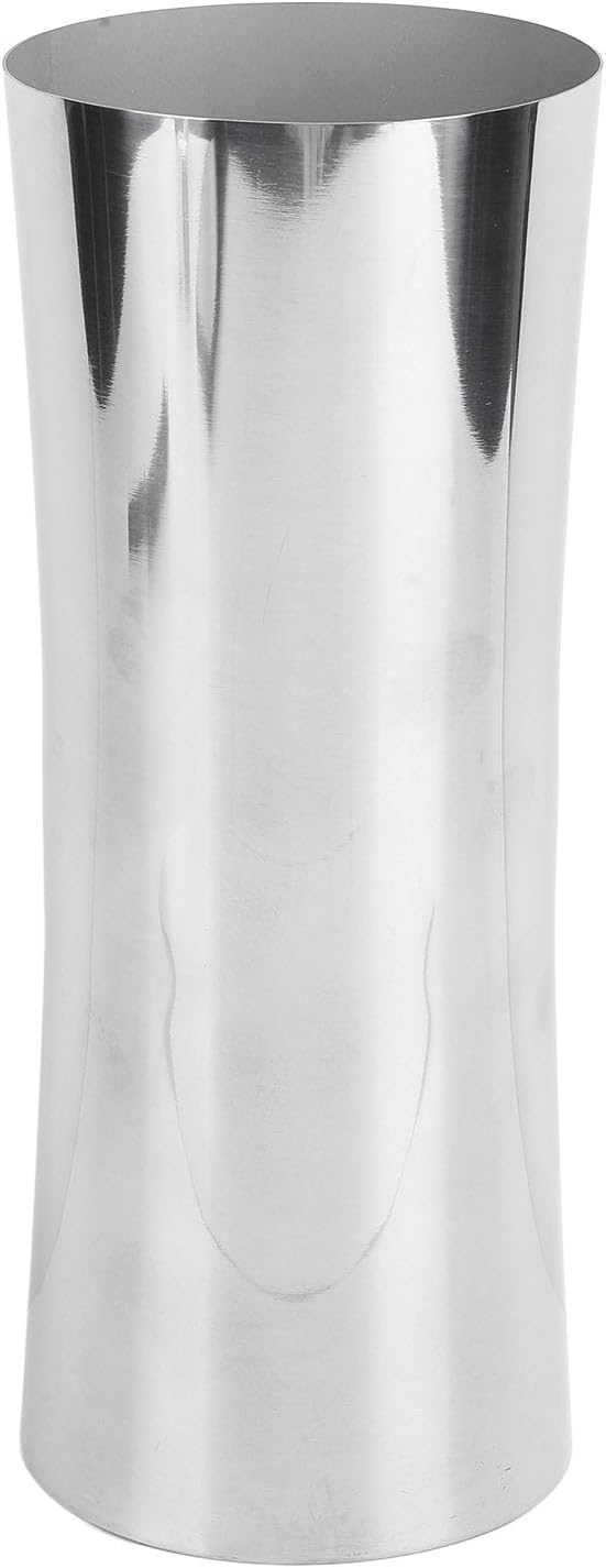 Tall 304 Stainless Steel Silver Waist Shaped Flower Vase