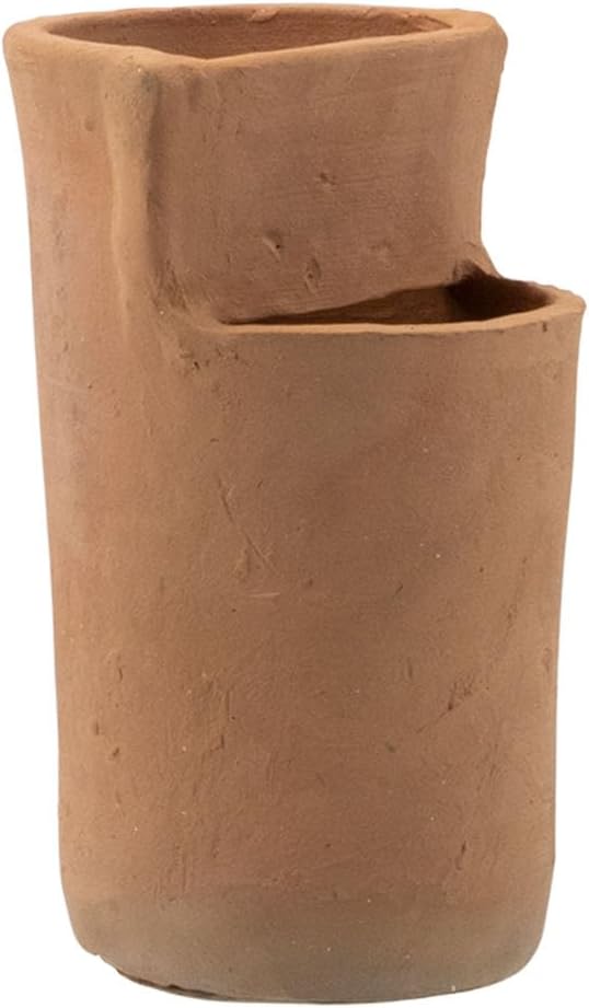 Foreside Home and Garden Terracotta Multi Level Vase