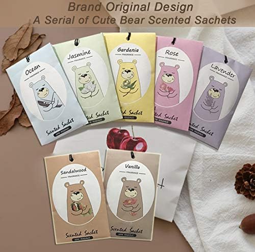 14 Packs Ocean Scented Sachets for Drawer and Closet