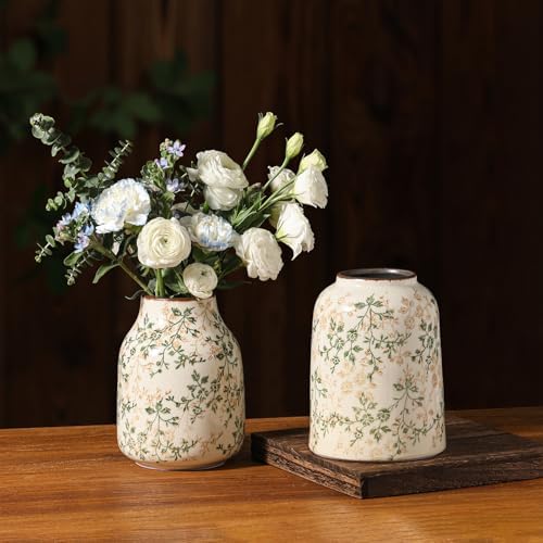 Luweoxy Rustic Vintage Ceramic Vase 78 Inch
