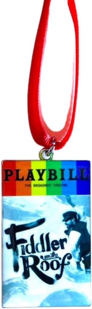 Fiddler on the Roof Broadway Ornament - Christmas Tree Holiday Decoration