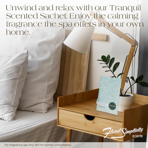 Tranquil Scented Sachets Pack of 3 - Home Fragrance