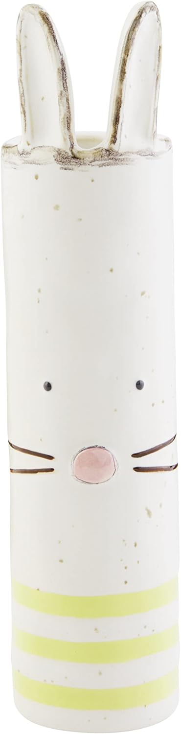 Mud Pie Easter Bunny Bud Vase Green 7x2