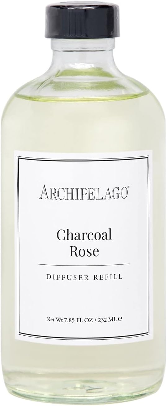 Archipelago Botanicals Charcoal Rose Diffuser Oil Refill 785 Fl Oz