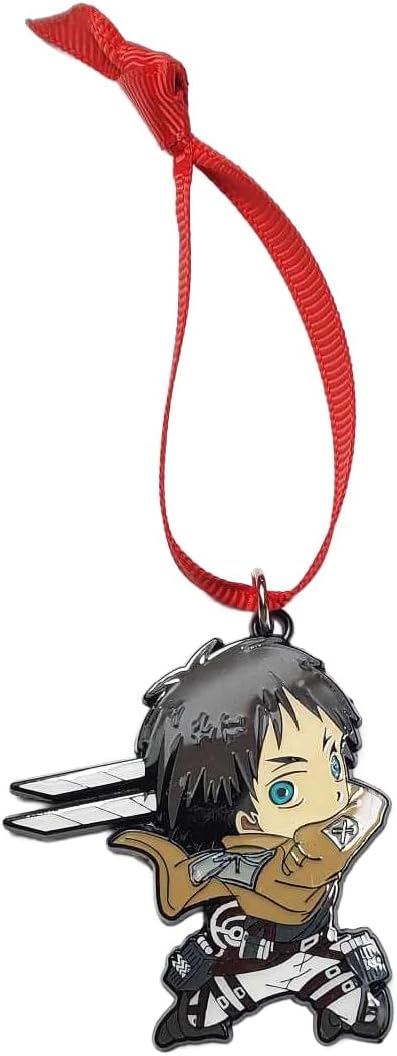 Fandom Emporium Attack on Titan Eren Levi Christmas Ornament
