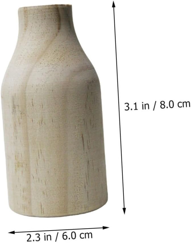Small Wooden Flower Holder for Desktop and Banquet Centerpieces