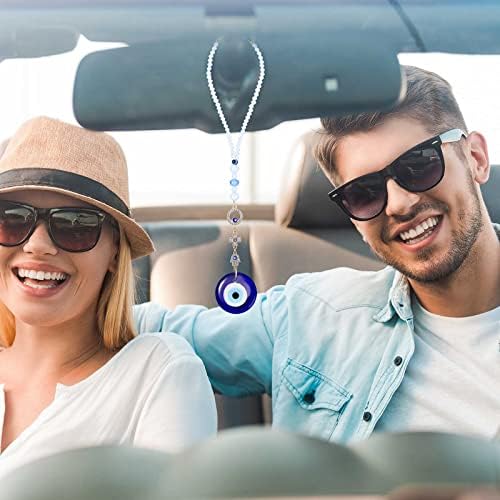 Frienda Evil Eye Car Hanging Ornament Cross Style