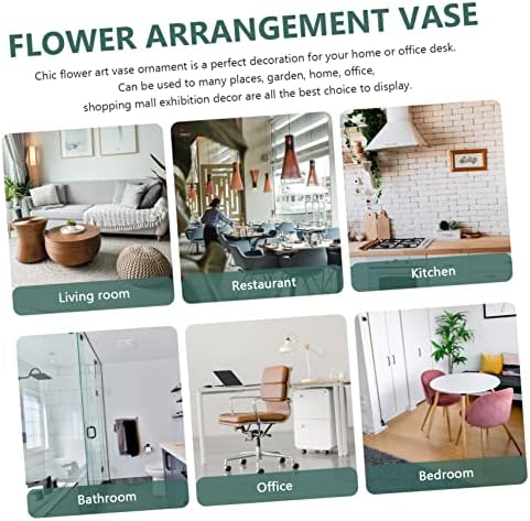 Modern Iron Flower Bucket for Home Decor