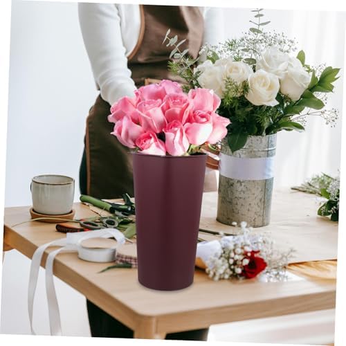 Triangular Flower Vase for Florists and Home Decor