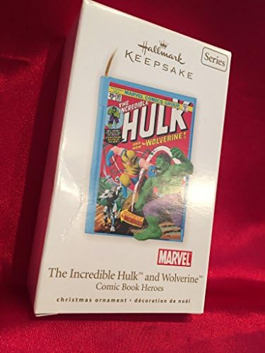 2010 Hallmark Hulk Wolverine Ornament