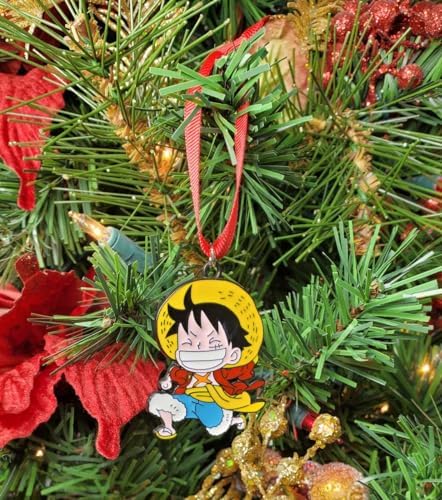 Fandom Emporium One Piece Devil Fruit Jolly Roger Luff Running Teeth Ornament