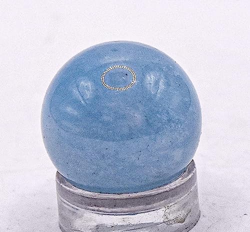 HQRP Blue Aquamarine Sphere Crystal Mineral Collectible Ball