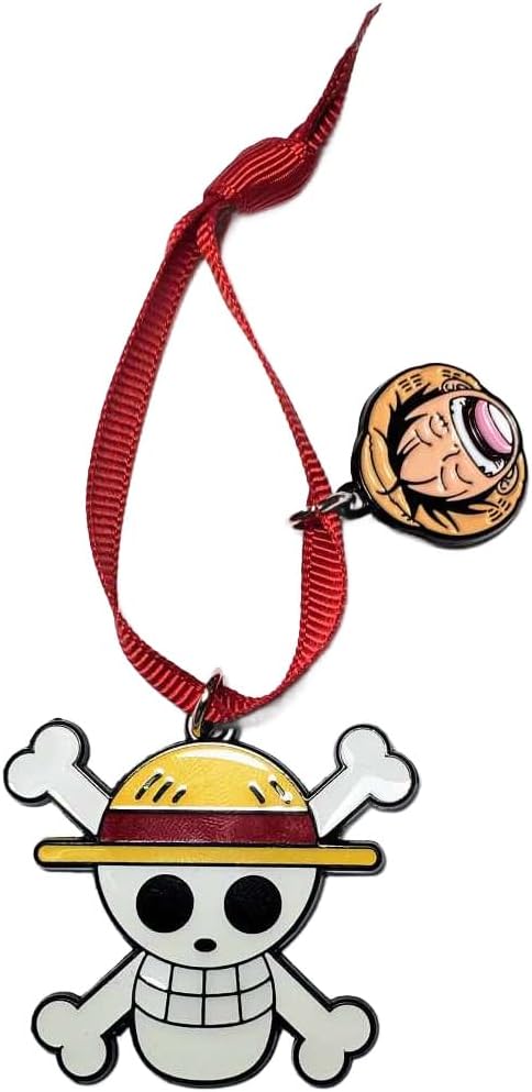 Fandom Emporium One Piece Devil Fruit Jolly Roger Luff Running Teeth Ornament