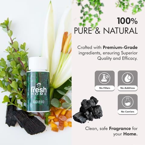 California Fresh Home 90210 Diffuser Oil - Natural Sandalwood Eucalyptus Fragrance