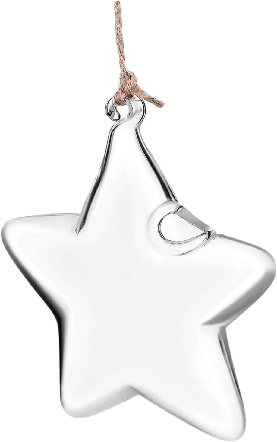 GLEAVI Small Hanging Glass Vase for Fresh Flowers and Dried Arrangements