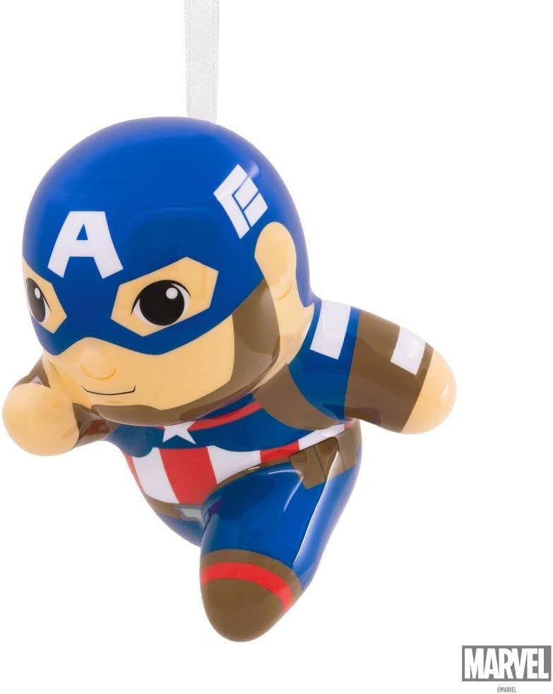 Hallmark Captain America Decoupage Ornament 1