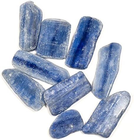 HQRP Blue Kyanite Blade Slice Natural Rough Gemstone Crystal Mineral Collectible Specimen