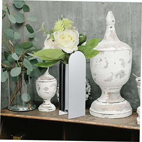 PRETYZOOM Acrylic Flower Vase Elegant Desktop Decor