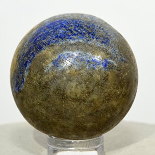 HQRP 36mm Lapis Lazuli Sphere with Pyrite Blue Crystal Decor