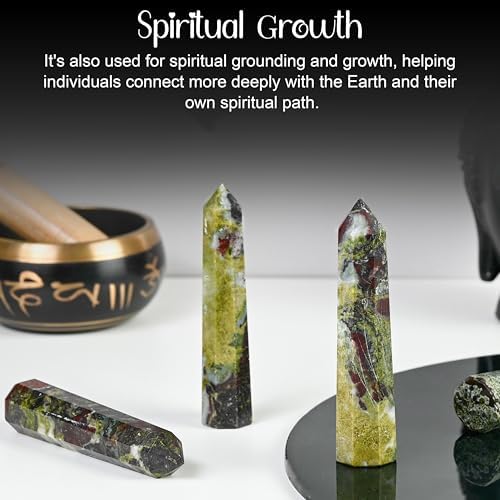 Crocon Large Crystal Tower Wand for Reiki and Meditation