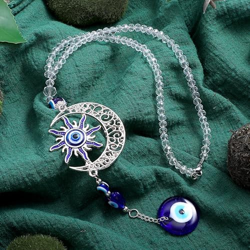 165 Inch Evil Eye Hanging Ornament Blue