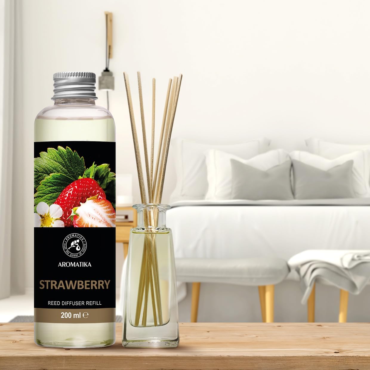 Strawberry Aroma Reed Diffuser Refill 68 Fl Oz