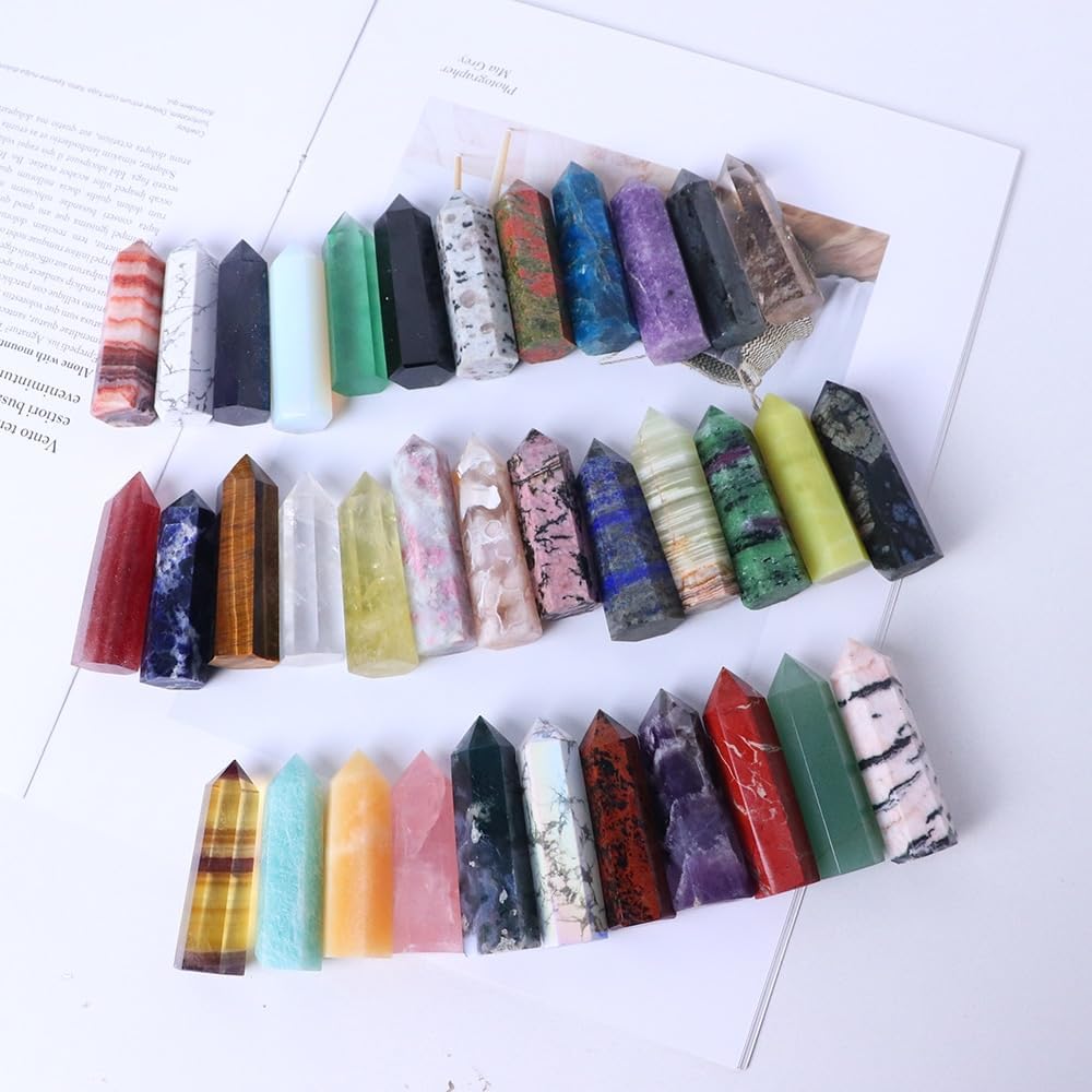 PEKMAR Green Fluorite Crystal Tower Home Decoration