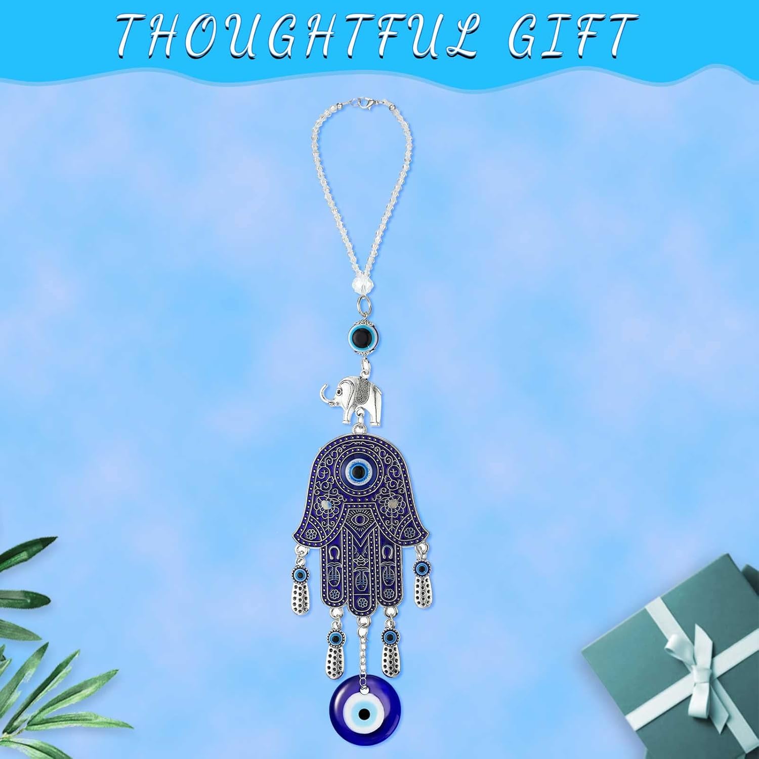 Frienda Evil Eye Car Hanging Charm Decor Pendent