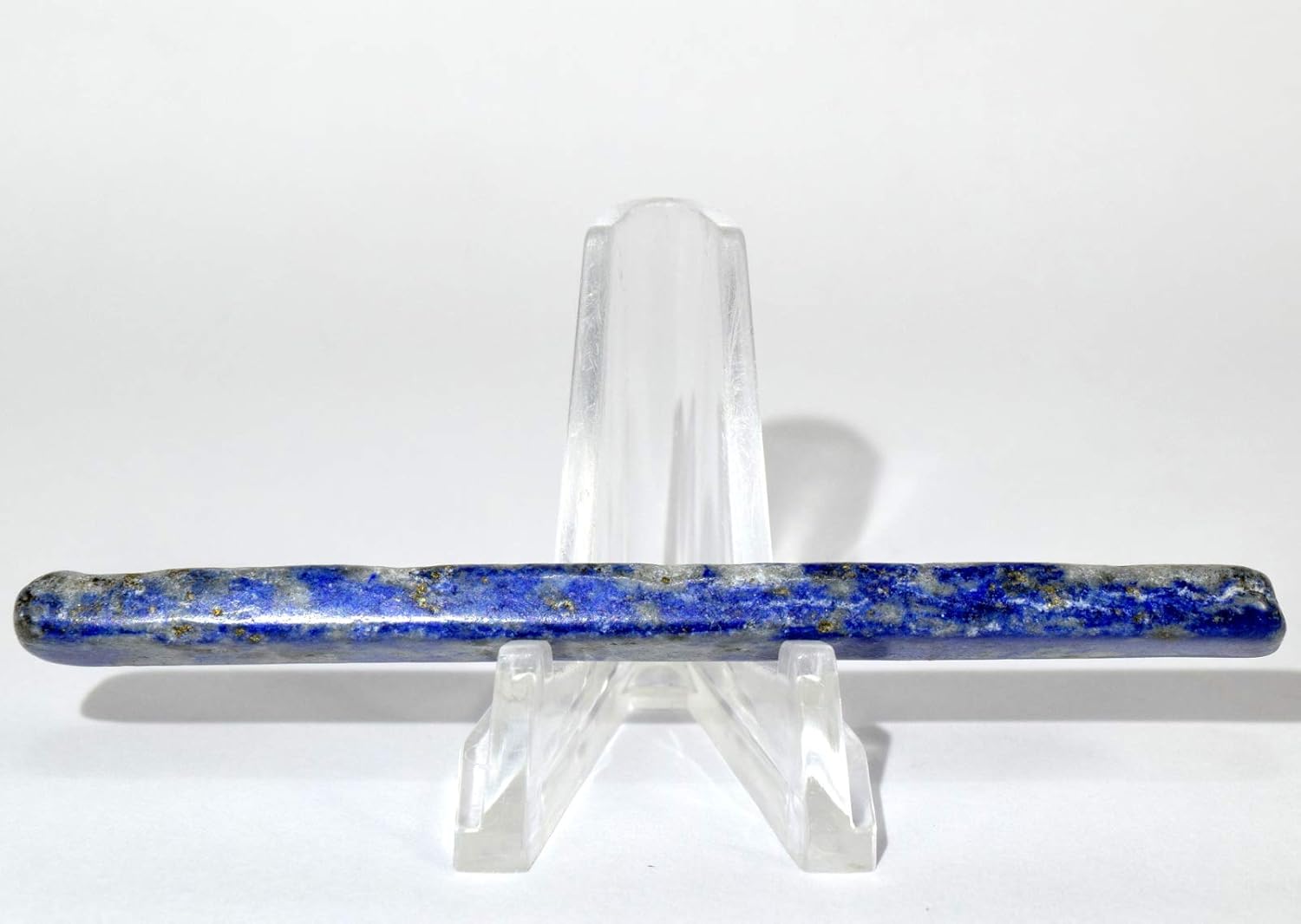HQRP 34 Inch Lapis Lazuli Slice with Pyrite Calcite
