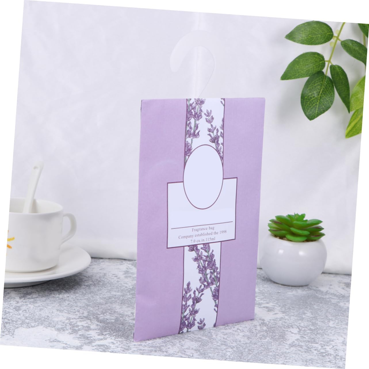 5Pcs Lavender Scented Sachets for Closets Drawers and Car Fresheners