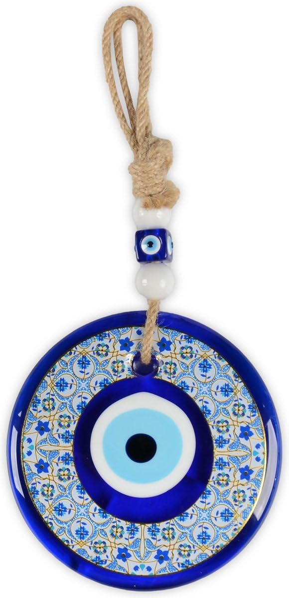 5 Inch Evil Eye Bead Wall Hanging Ornament