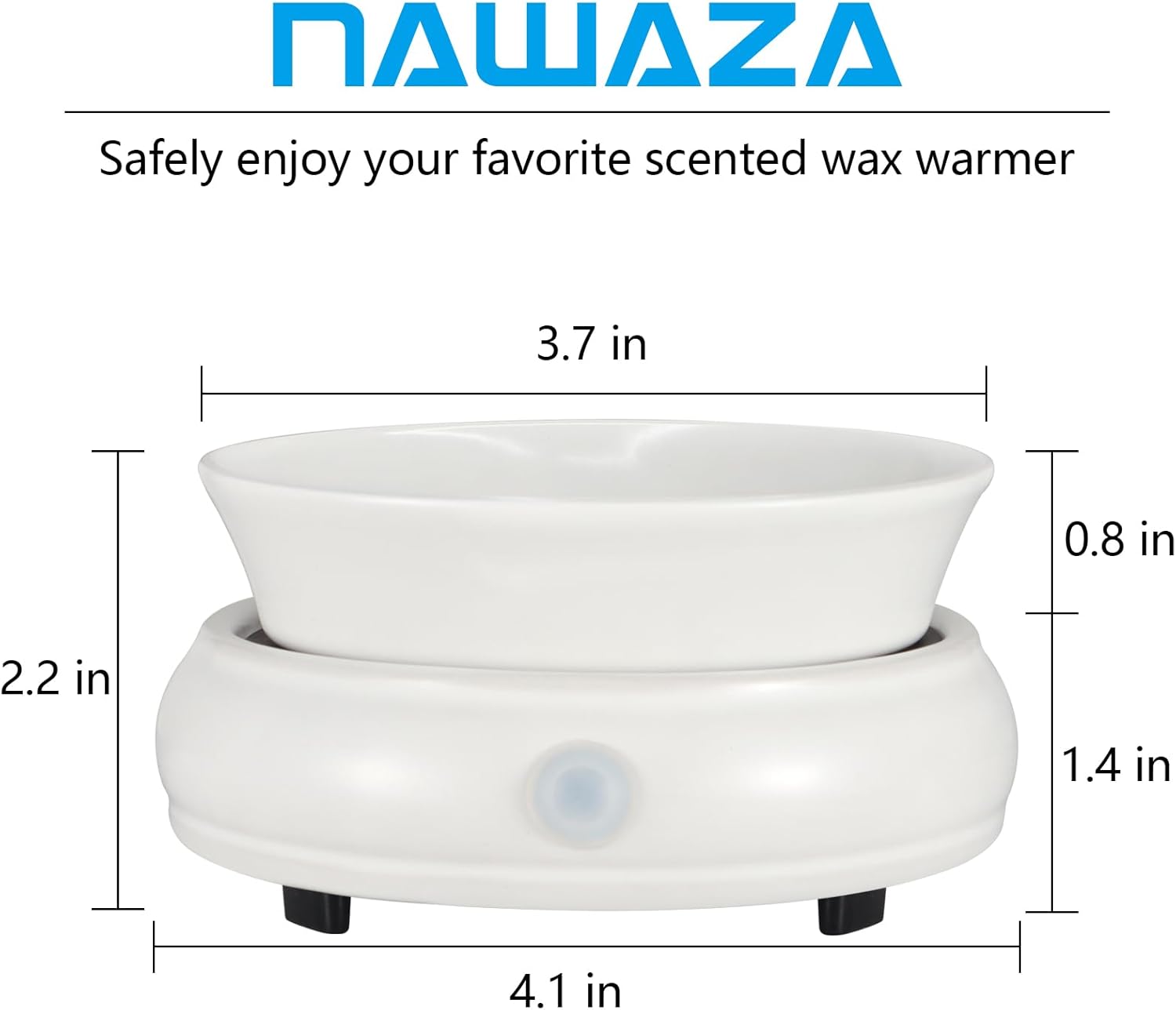 Ceramic Wax Warmer 3-in-1 for Home Fragrance