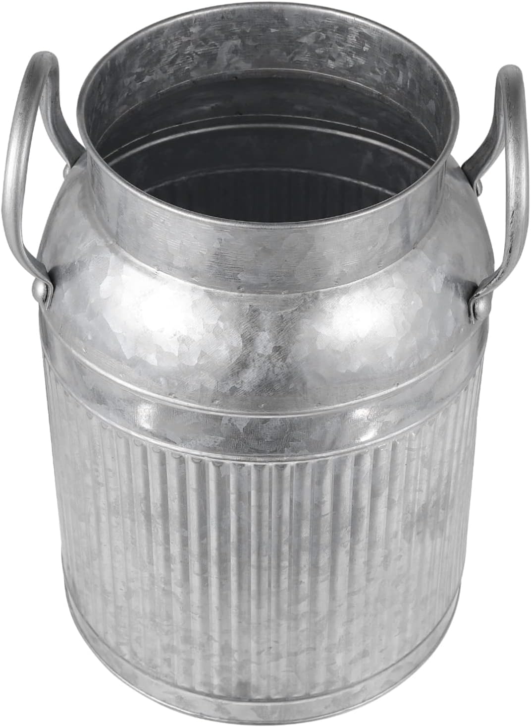 Rustic Iron Flower Bucket for Dried Flowers
