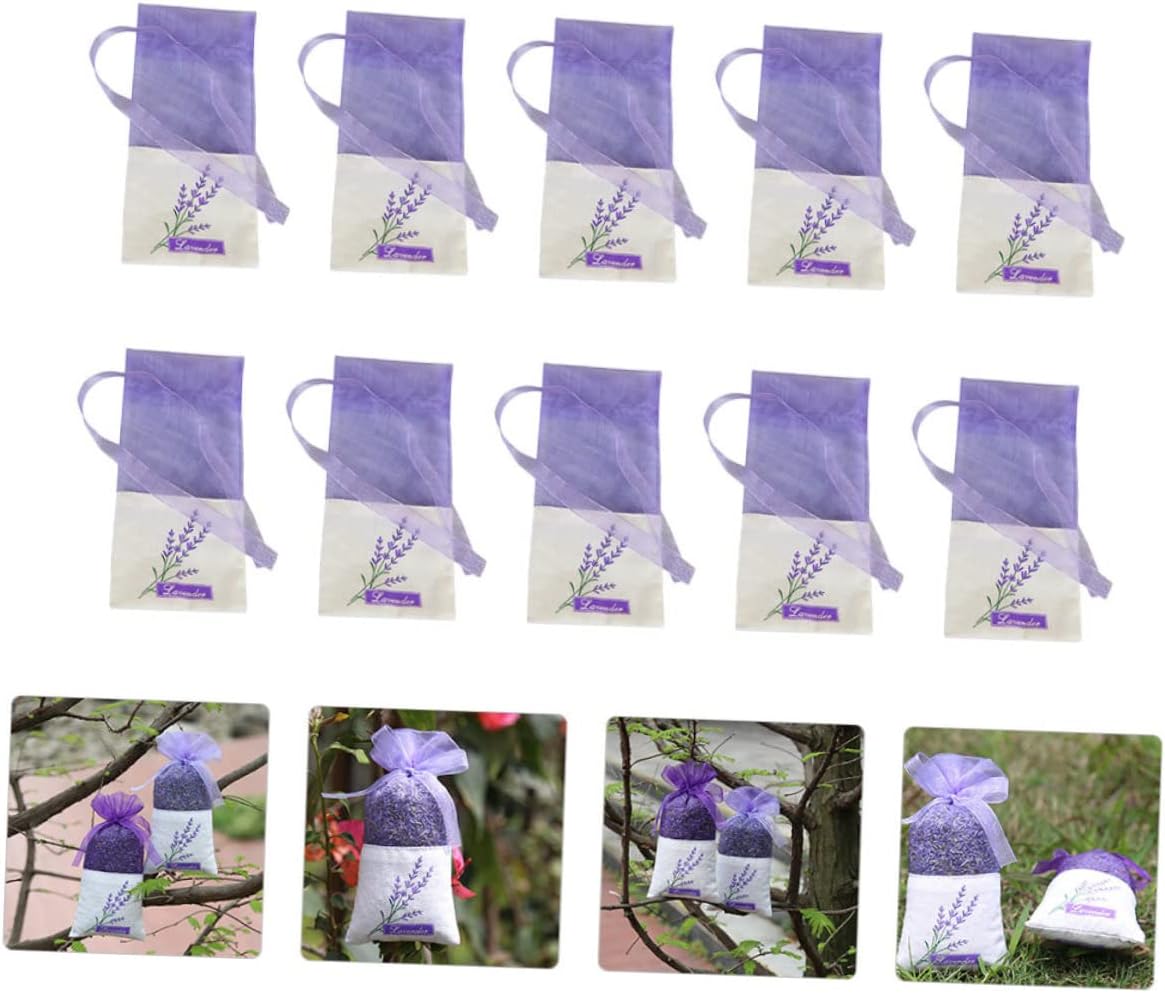 22Pcs Lavender Sachet Bags for Wardrobe Car Drawer Storage
