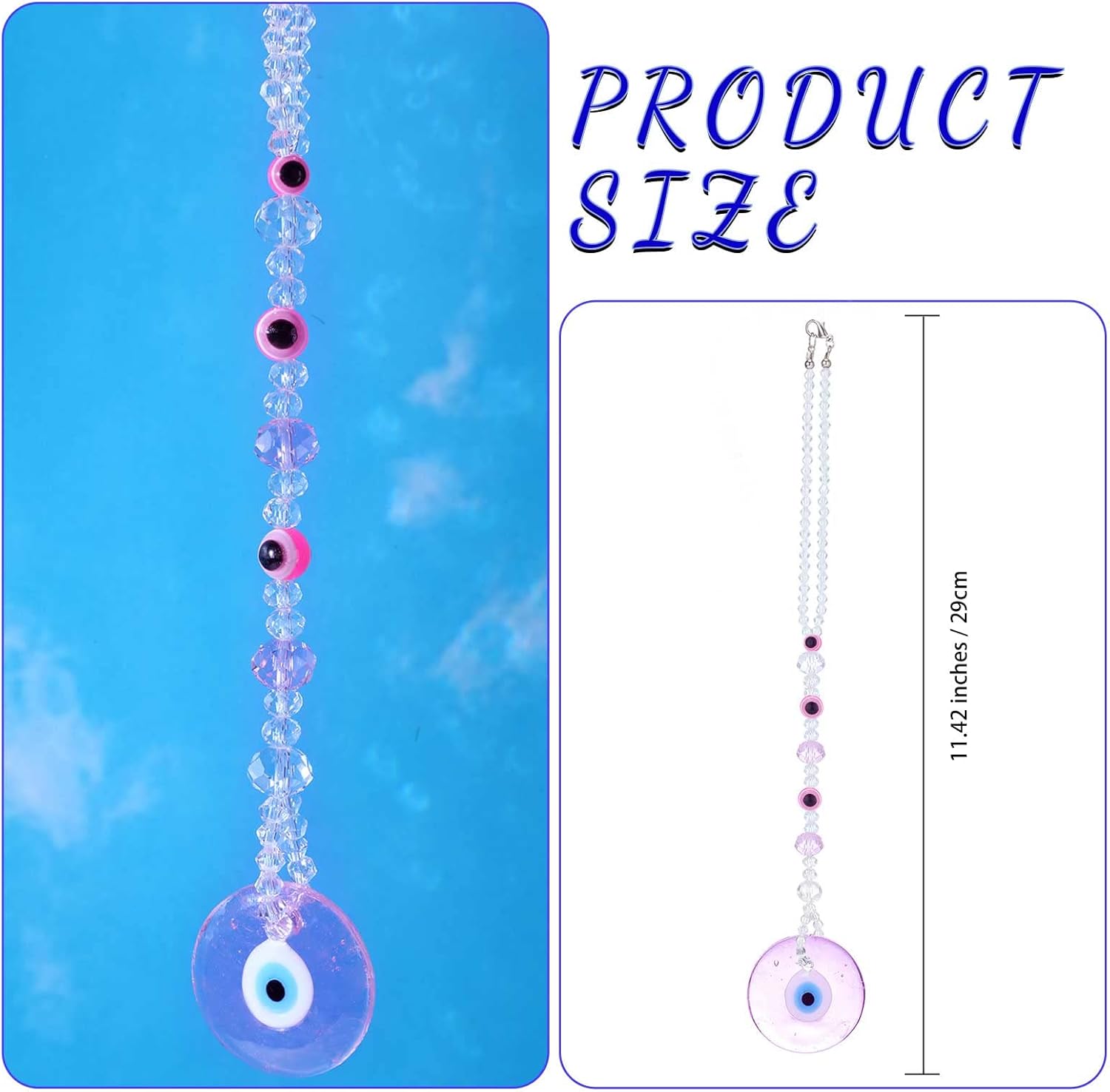 Frienda Evil Eye Car Hanging Ornament