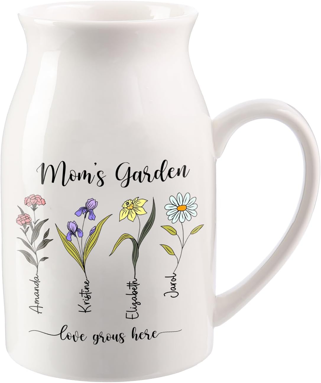 Personalized Flower Vase for Home Decor and Gifts
