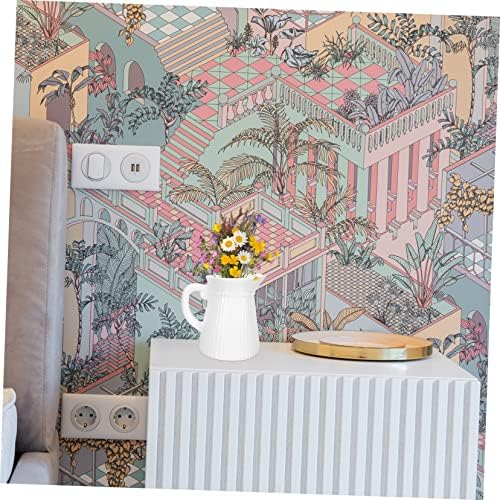 Flower Decor Kettle Shaped Ceramic Vase for Home Office