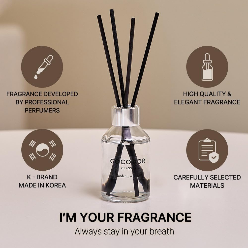 Cocodor Classic Reed Diffuser Set - White Jasmine 34oz