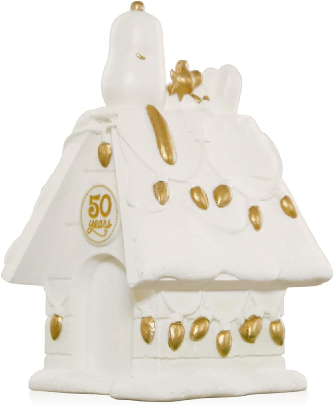 Hallmark Peanuts Snoopy Doghouse Porcelain Ornament 2015