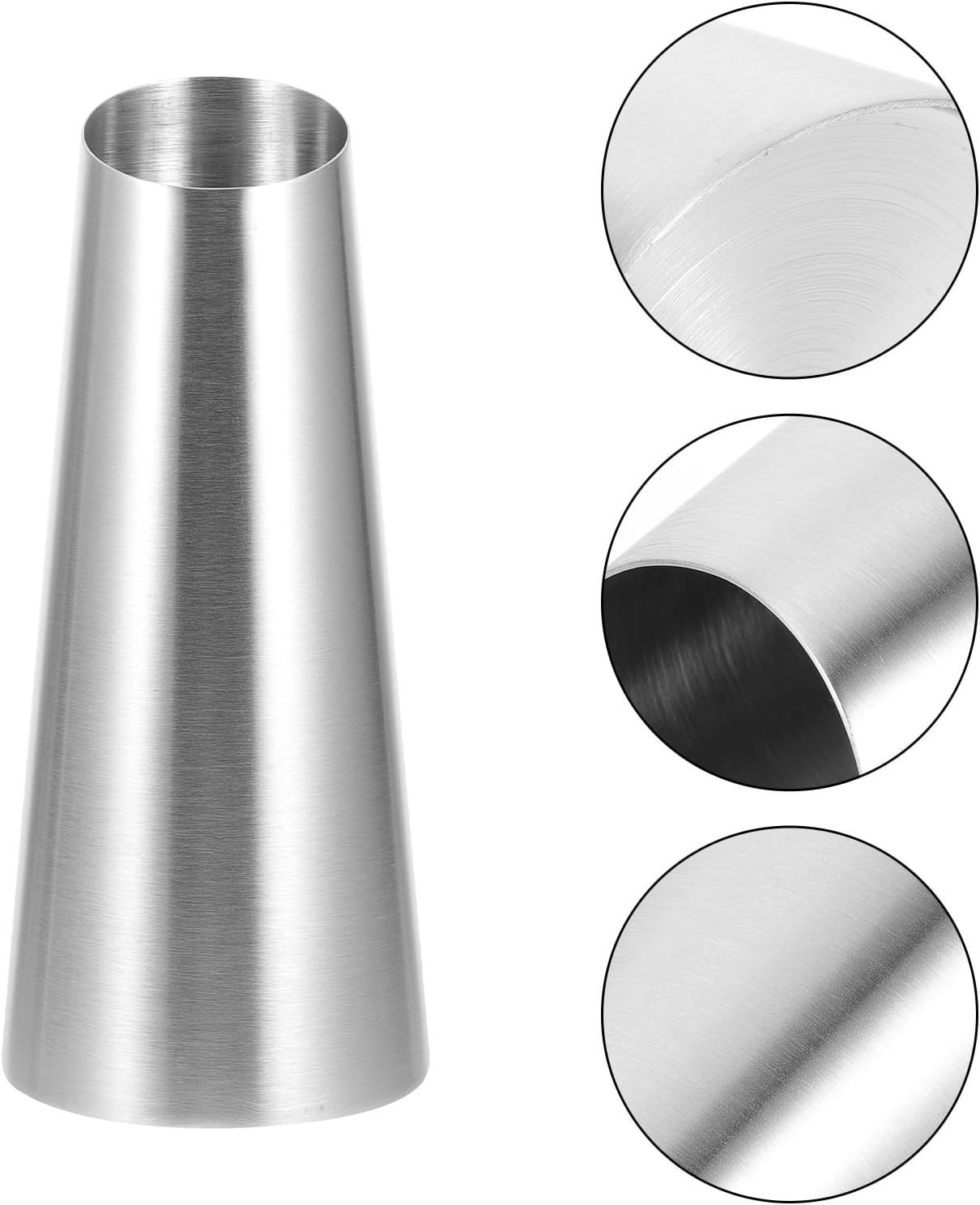 Veemoon Metal Cylinder Vase Fireplace Decor