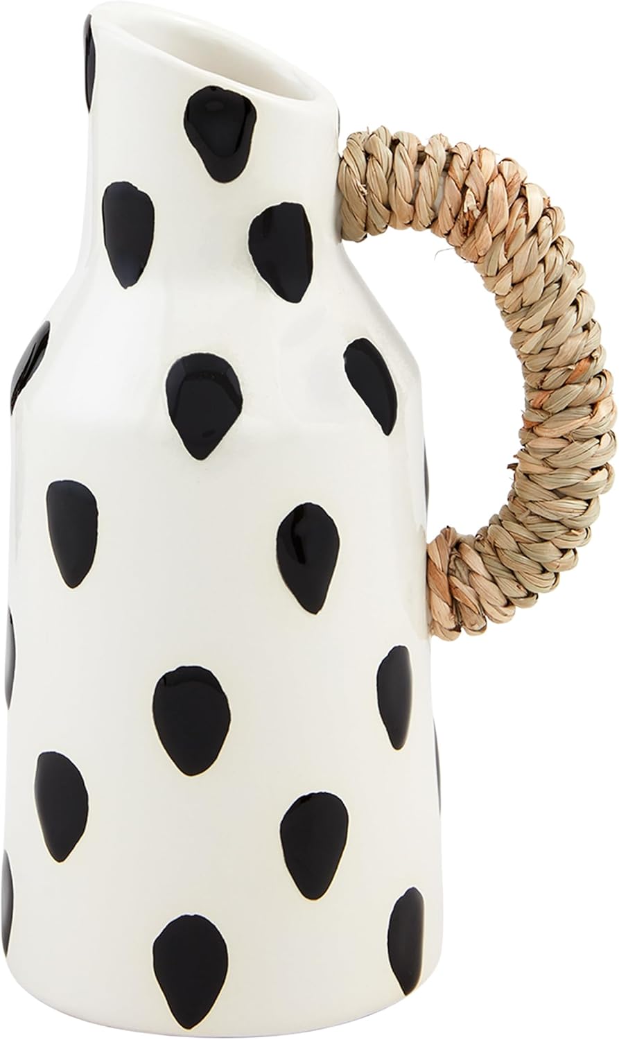 Mud Pie Small Patterned Bud Vase 5 34 x 3