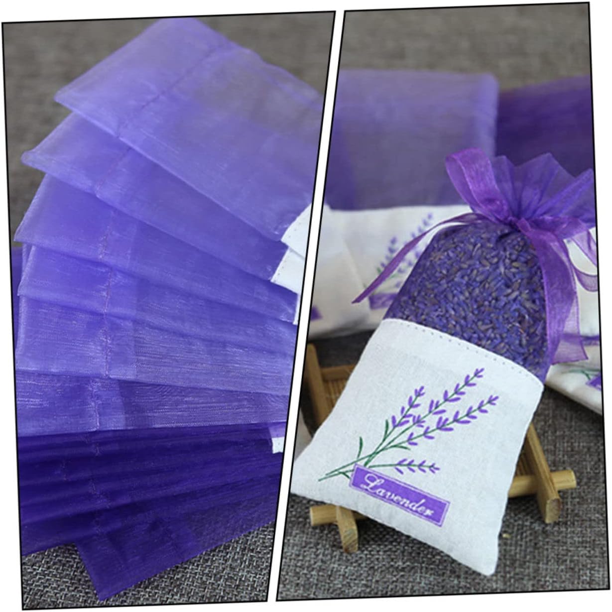 ARTIBETTER 22Pcs Lavender Sachet Bags for Home Wardrobe Travel Car Freshening