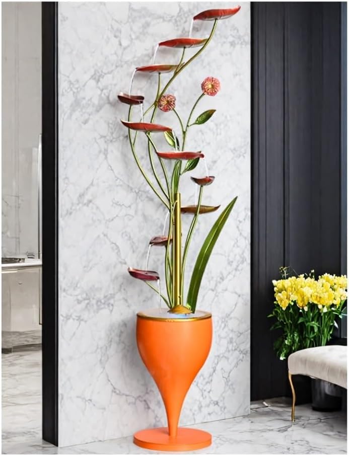 Modern Tabletop Fountain for Home Office or Living Room