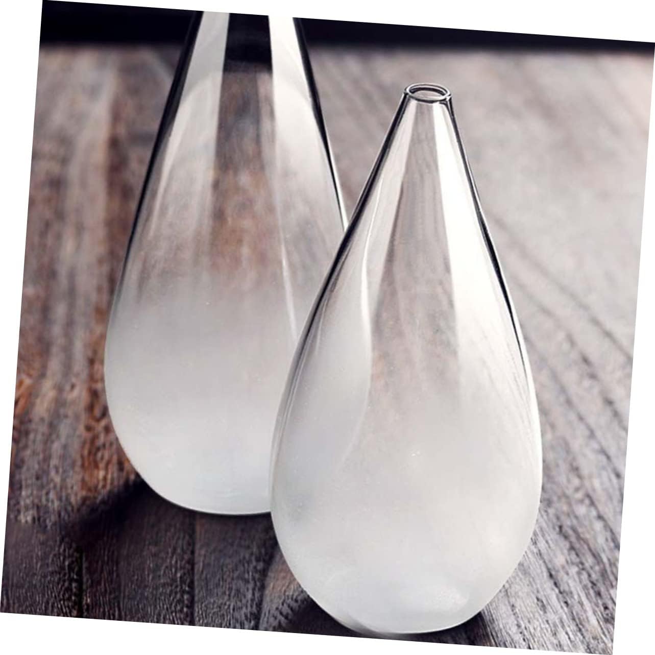 Alipis Transparent Glass Flower Vase for Home Decor
